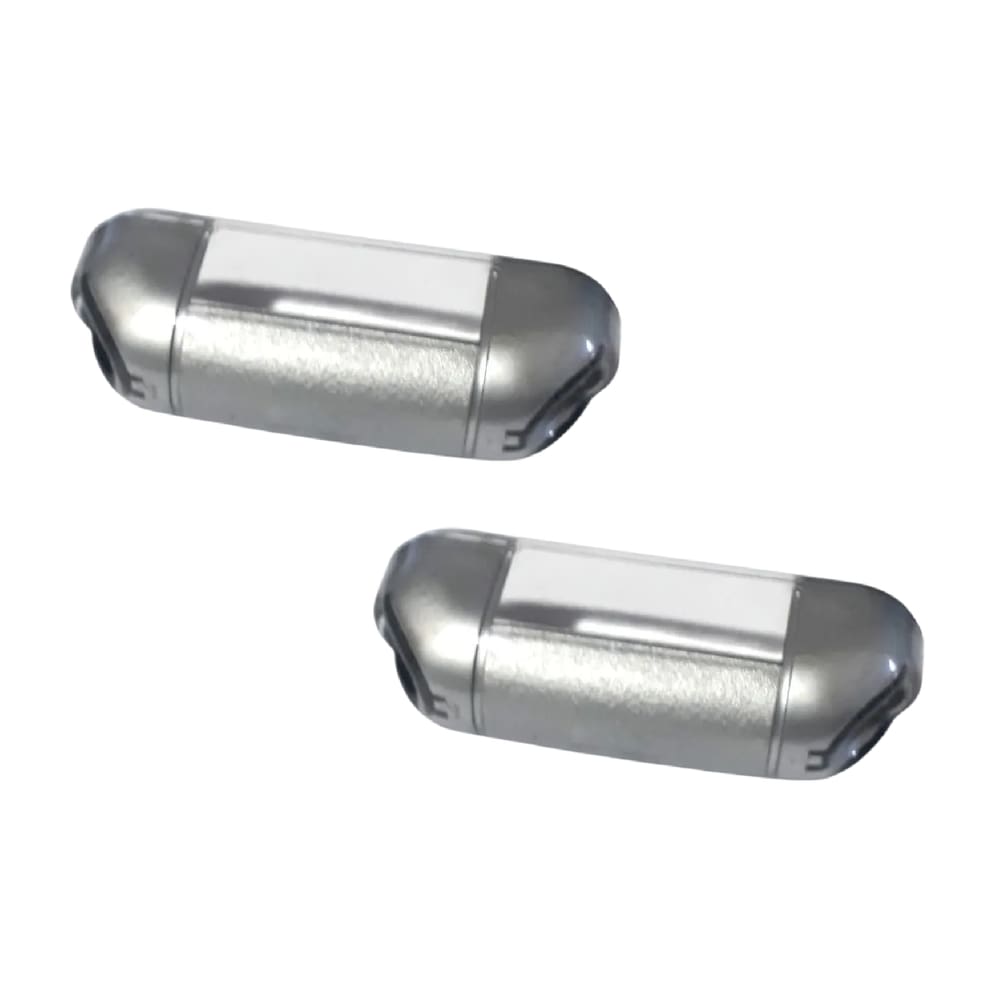 Kit 2 Lente Lanterna De Placa Gf 027p