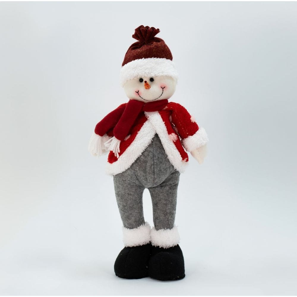 Boneco Enfeite decorativo De Natal Boneco Neve Natalino 44cm