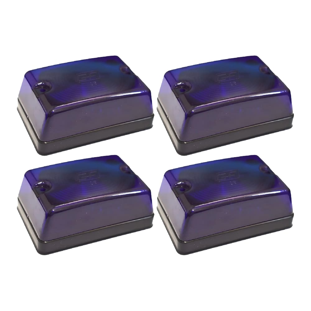 4 Lanterna Lateral Roxo GF Recrusul Lente Gf008 Medid