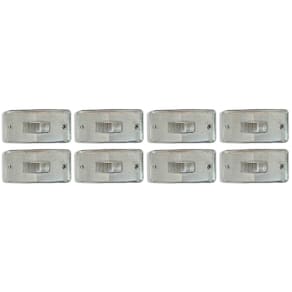 8 Lente Lanterna Lateral Caminhão Carreta Cristal Gf0.043
