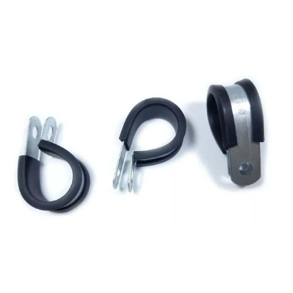 Abraçadeira Emborrachada 20 Mm 20 Peças