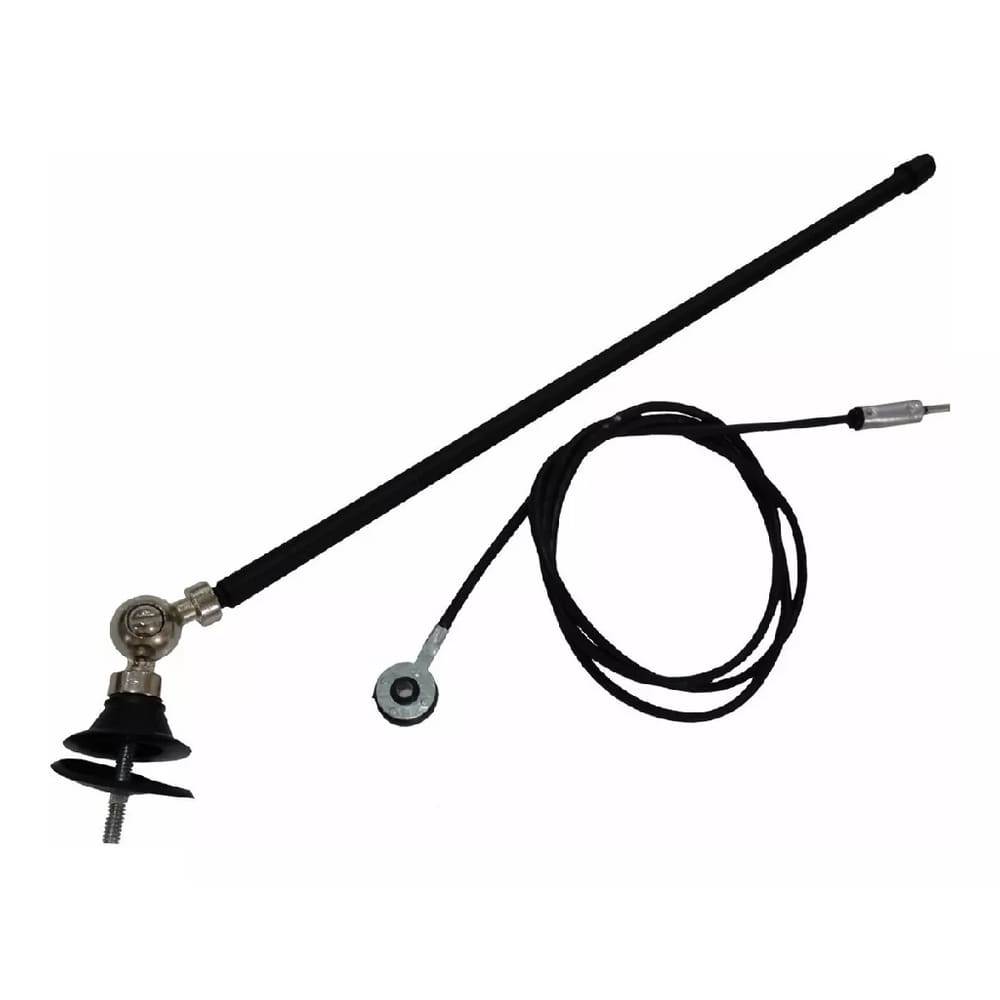Antena Flexível Externa Am Fm Caminhão Cargo Volks Mercedes Teto