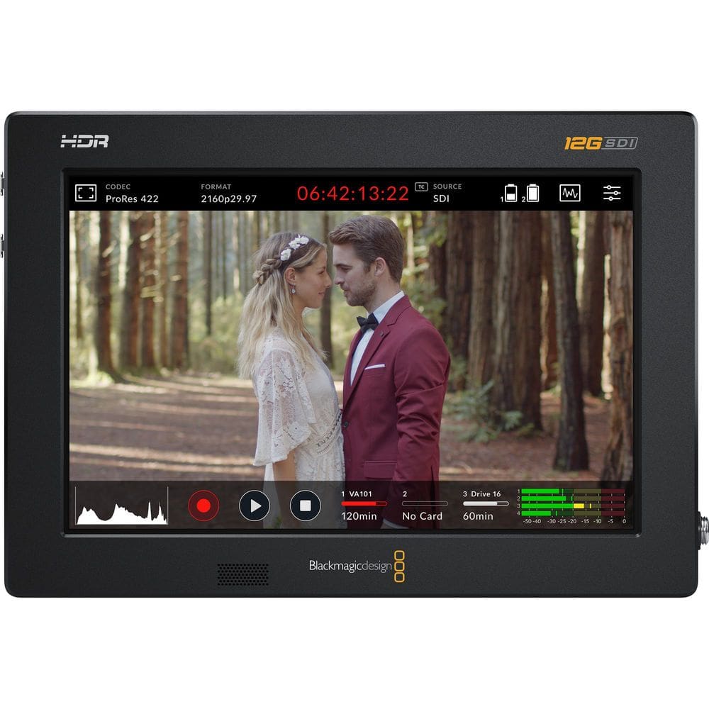 MONITOR DE GRAVAÇÃO BLACKMAGIC VIDEO ASSIST 7" 12G (HYPERD/AVIDA12/7HDR)