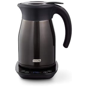 Chaleira elétrica sem fio TRAÇO, preto, DASH DETK300GBBS04, Preto