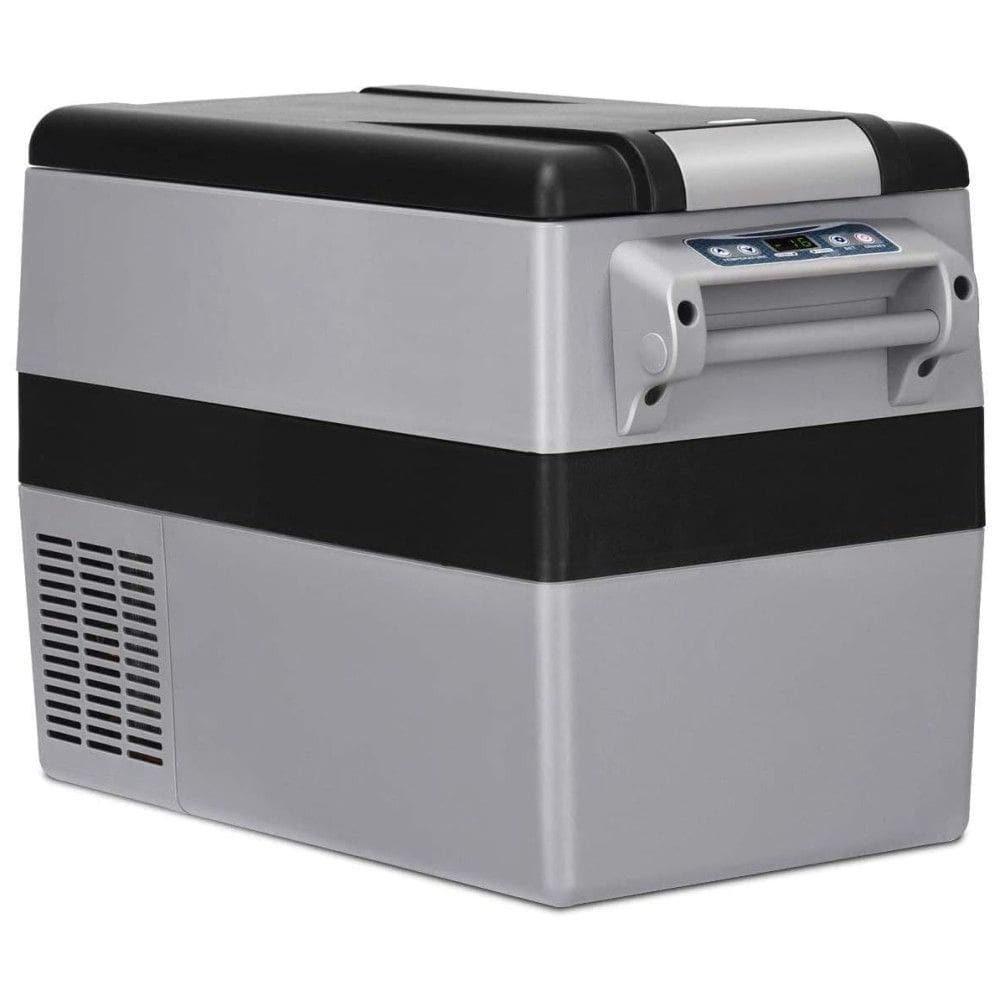 Mini Geladeira e Frigobar para carro Portátil Capacidade 42 Litros 12V 24V, COSTWAY 23822 CYXY, Cinza