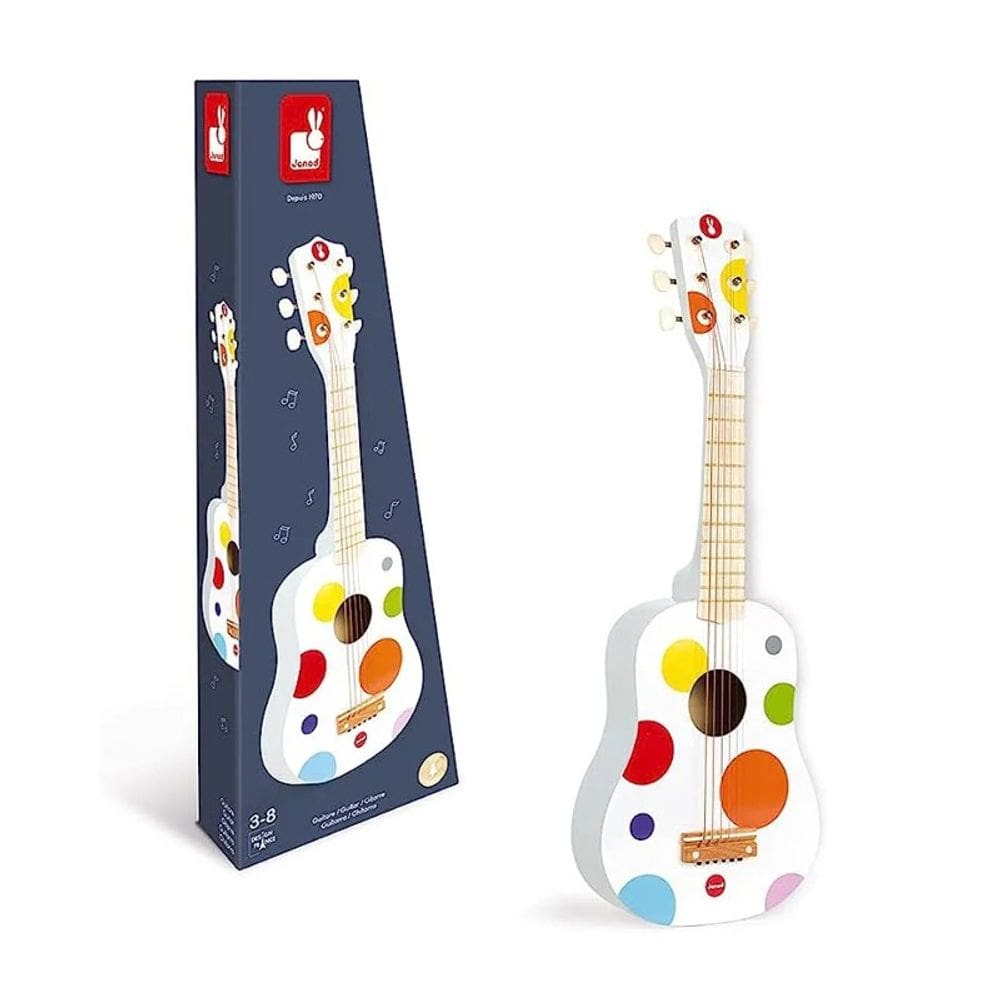 Meu Primeiro Violão Branco Confetti - Maped