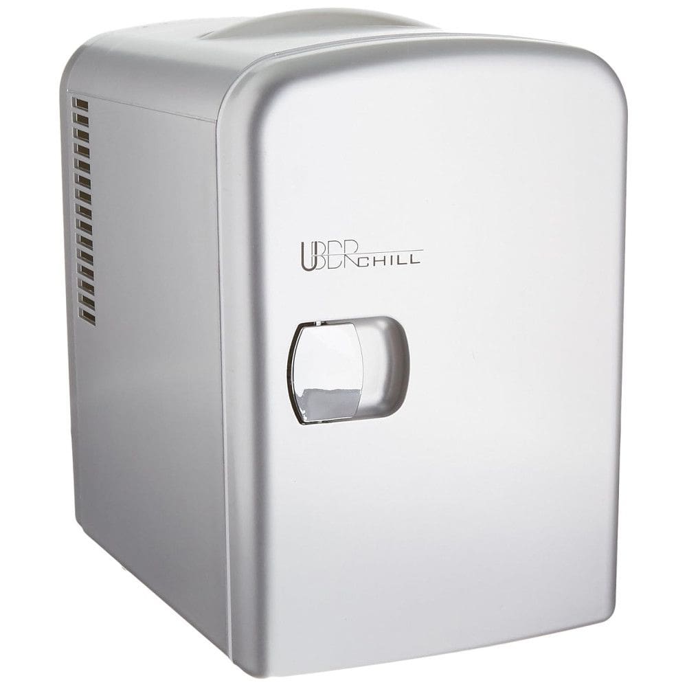 Mini Geladeira e Frigobar para carro Portátil Capacidade 6 Latas 4L Termoelétrico 110 V, APPLIANCE UB CH1 SILVER, Prateado