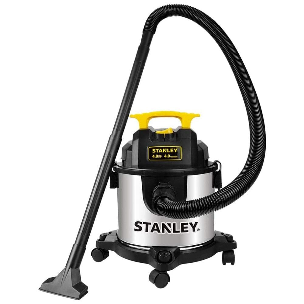 Aspirador de Pó Seco e Úmido 15L, 4CV com Extensores, 110v, STANLEY SL18301 4B, Cinza