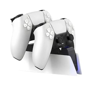 Base De Carregamento Para 2 Controles Sem Fio De Ps5