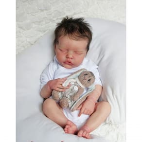 Bebê Reborn Doll, 3d Painted Vasos E Veia, Visivel Bebê, 42 Cm