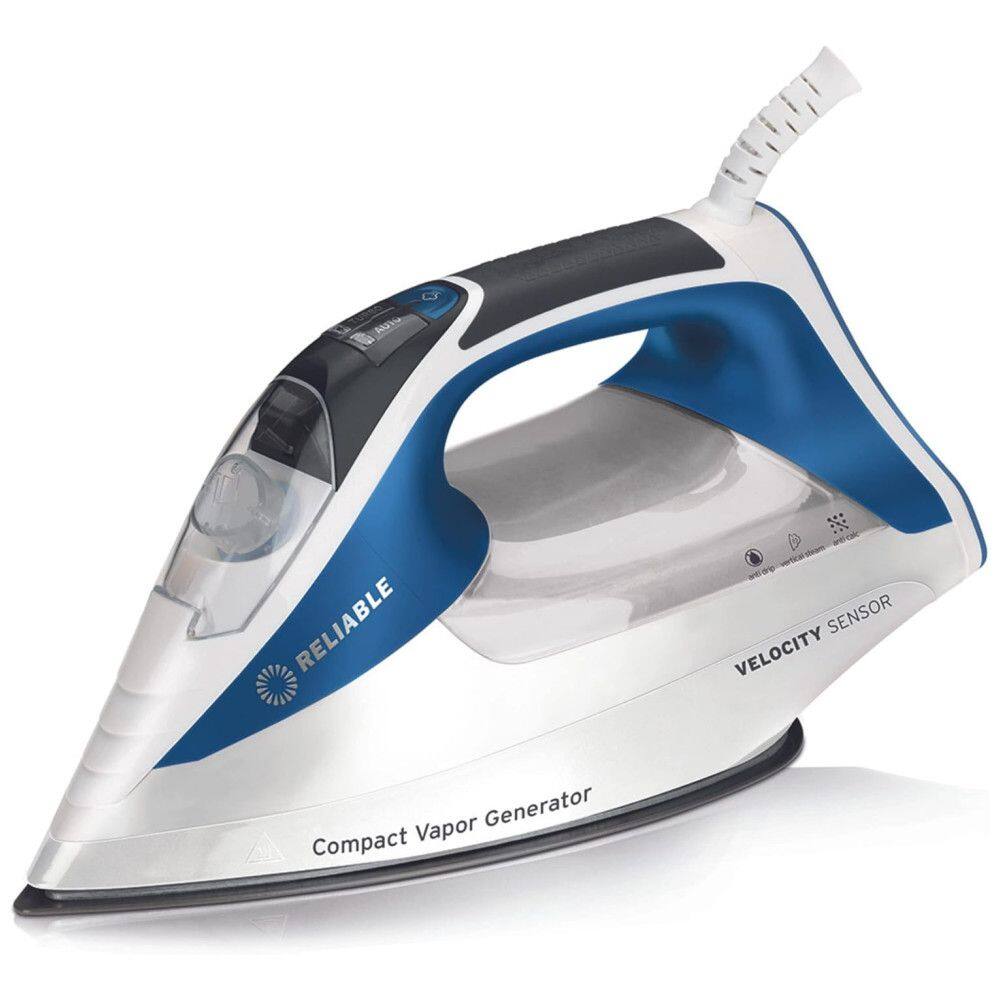 Ferro de Passar a Vapor, 1800W, 110v, RELIABLE, Azul