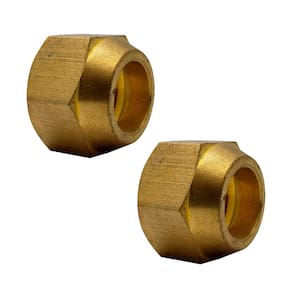 2 Porcas 1/2 Para Tubo Cobre Ar Condicionado E Refrigeração