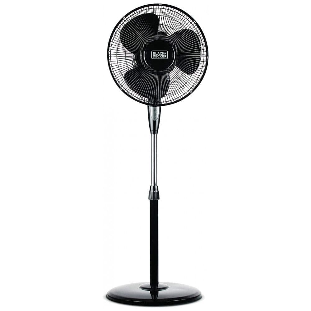 Ventilador de Torre com 3 Velocidades e Controle Remoto, 110V 48W, BLACKDECKER BFSR16B, Preto