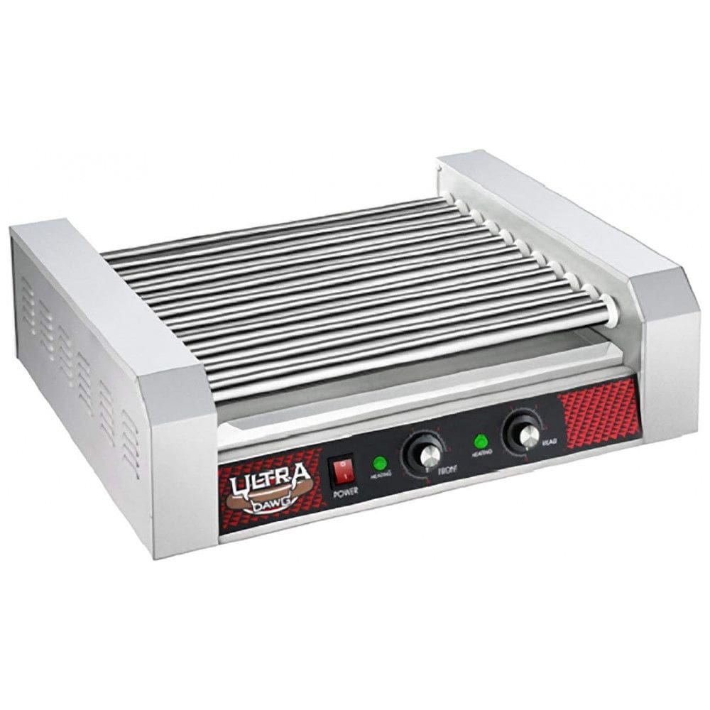 Máquina de Salsicha Profissional em Aço Inoxidável até 30 Unidades, 1650W, 110v, GREAT NORTHERN POPCORN COMPANY 4094 GNP Hotdog 11 Roller