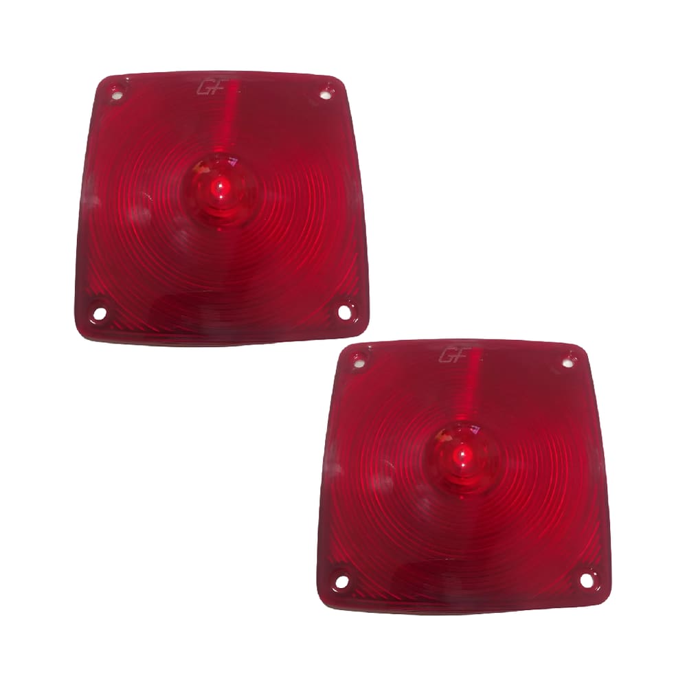 2 Lente Lanterna Mercedes Vermelha Gf041