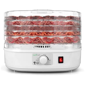 Desidratadora Nutrichef para Alimentos | Multi-Camadas para Uso Doméstico | Ideal para Carne Seca, Frutas, Legumes e Petiscos para Cães | 5