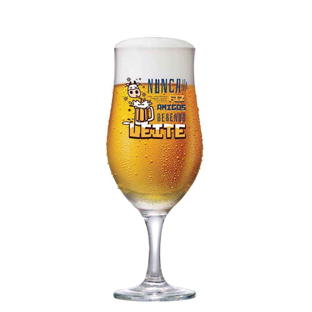 Taça de Vidro de Cerveja Berlin Nunca Fiz Amigos 330ml