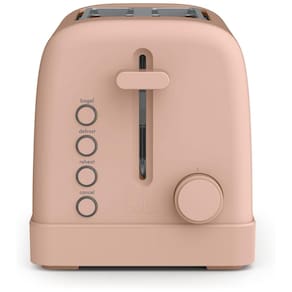 Torradeira BELLA 2 Fatias, 6 Níveis de Tostagem, Função Reaquecimento, Cancelamento, Bagel e Descongelamento, Bandeja Removível - 1200W