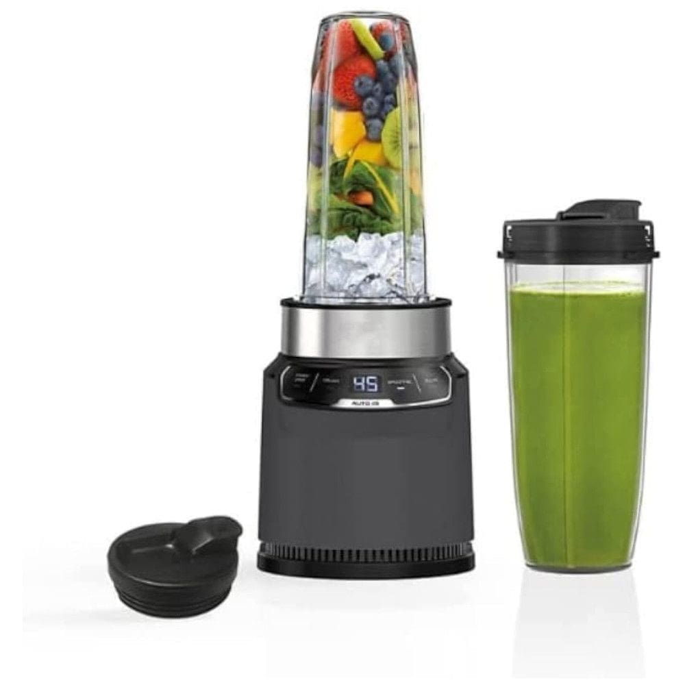 Mixer Ninja BN401A Nutri Pro Compacto com Tecnologia Auto-iQ, 1100 Watts, para Sucos, Vitaminas e Molhos, com Lâminas Afiadas
