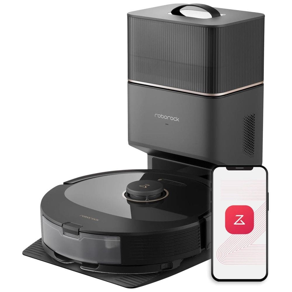 Aspirador Robô e Esfregão Roborock Q8 Max, Autolimpeza, Limpeza sem Esforço por até 7 Semanas, Esquiva de Obstáculos, Sucção de 5500 Pa,