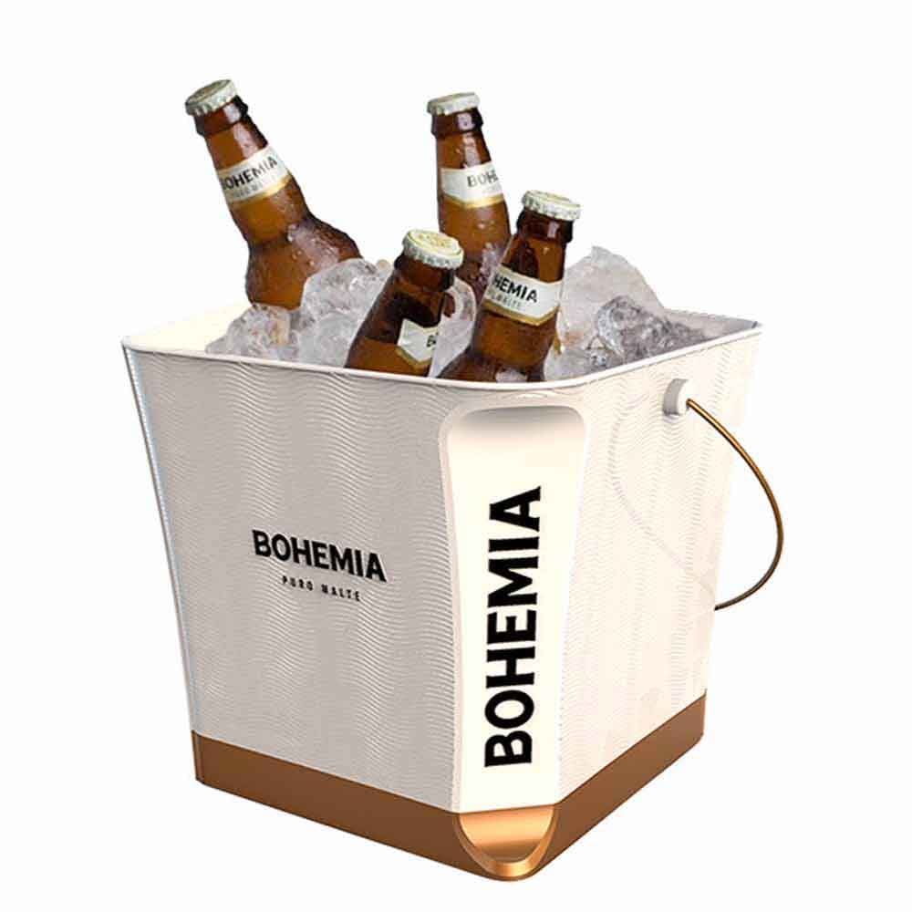 Balde de Gelo e Cerveja Bohemia - Ruvolo