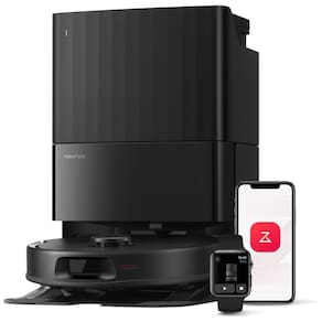 Aspirador e Esfregão Robô Roborock Qrevo Series, Potência de Sucção de 8000Pa, Escovas Antienrosco, Navegação Inteligente, Estação de