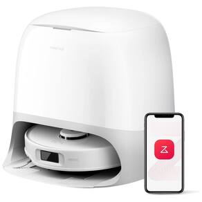 Roborock Qrevo Curv S5X: Robô Aspirador 2 em 1 com 17.000Pa, Anti-Emaranhamento, Mop FlexiArm, Desvio Inteligente de Obstáculos.