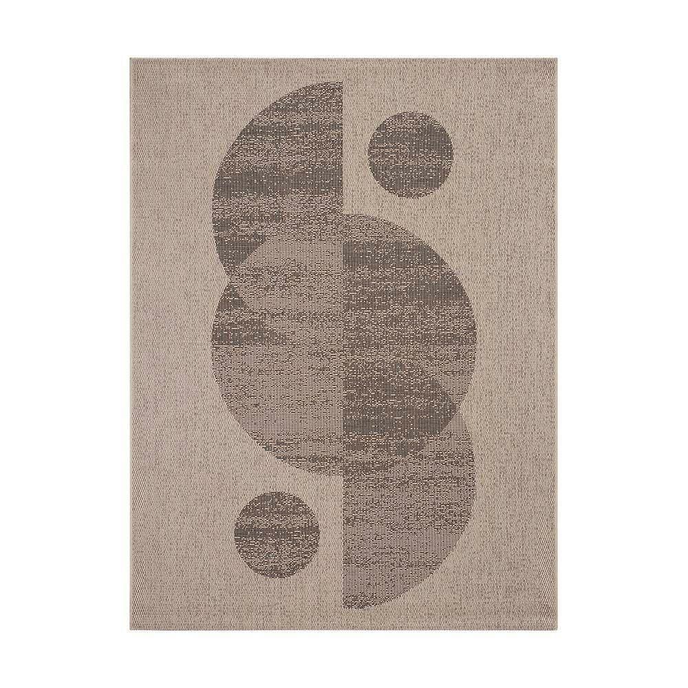 Tapete Sisal Eco Nature Nascente 77 Bege Chumbo 0,50x0,80m