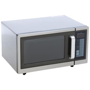 Micro-ondas Comercial com Controle Digital Touch Pad, Interior de 1 Pé Cúbico, Aço Inoxidável, 1000 Watts, Aprovado pela UL e NSF,A-to-Z