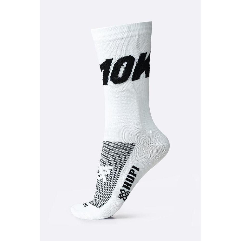 Meia HUPI 10K Branco