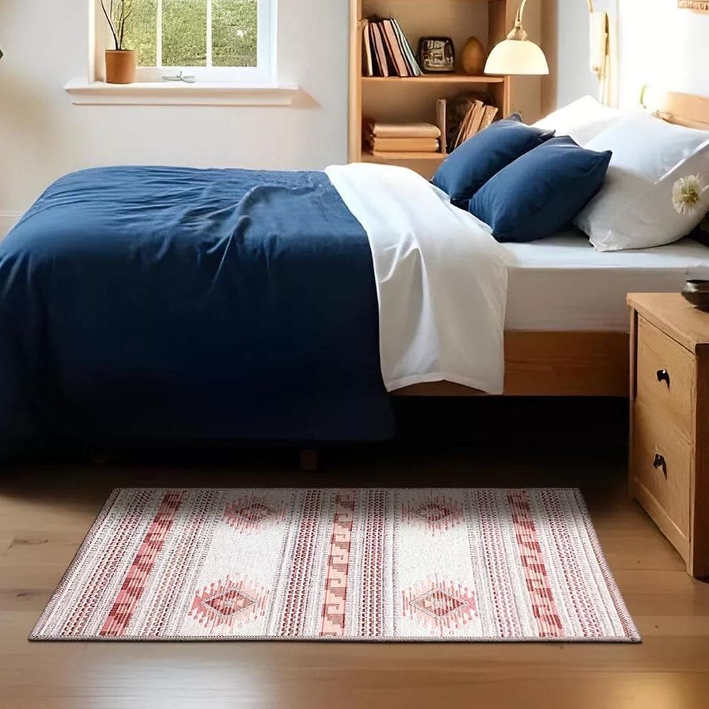 1 Tapete Quarto Cama Antiderrapante Js Fu Ast 100 X 150 M35