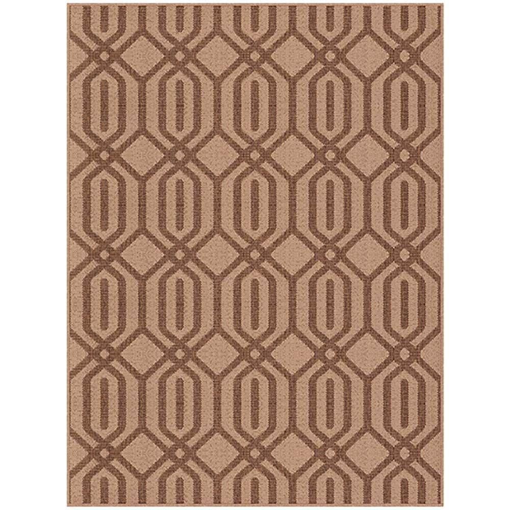 Tapete Sisal Eco Nature Trancado 87 Bege Marrom 1,33x1,90m