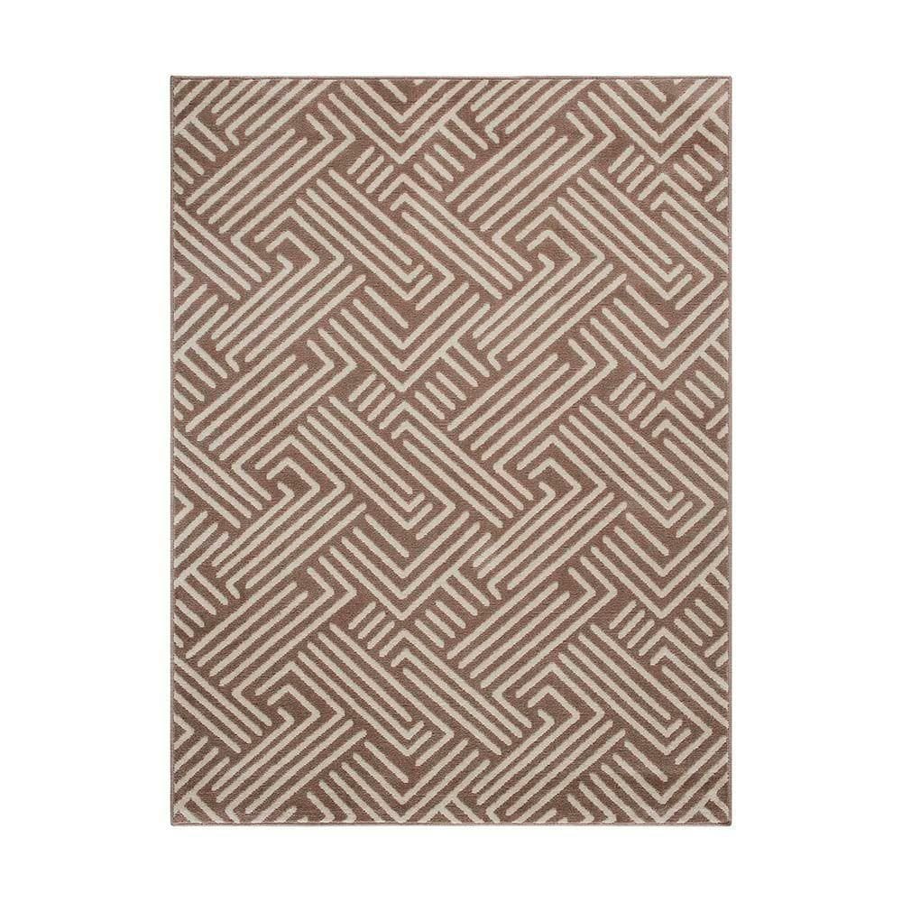 Tapete Para Sala Renaissance Vereda 35 Taupe 2,00x2,50m