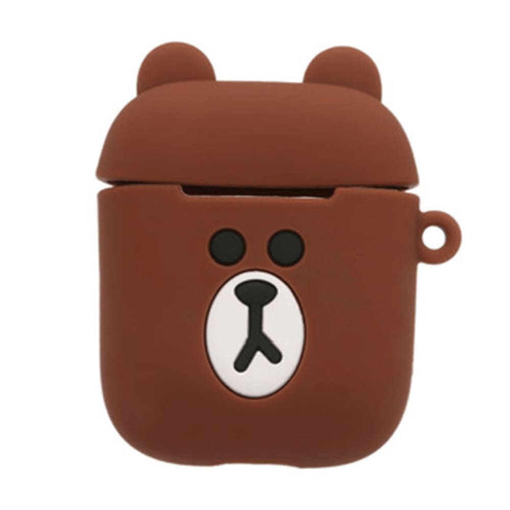 Case Capa Capinha Ursinho Fone De Ouvido Sem Fio Silicone