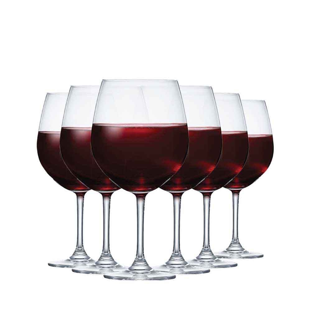 Taça de Cristal Para Vinho Event Burgundy 6 pçs 740ml