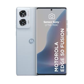 Usado: Motorola Edge 50 Fusion 256GB Azul Claro Excelente - Trocafone