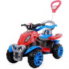 Quadriciclo Infantil Spyder Com Pedal E Haste Para Passeio