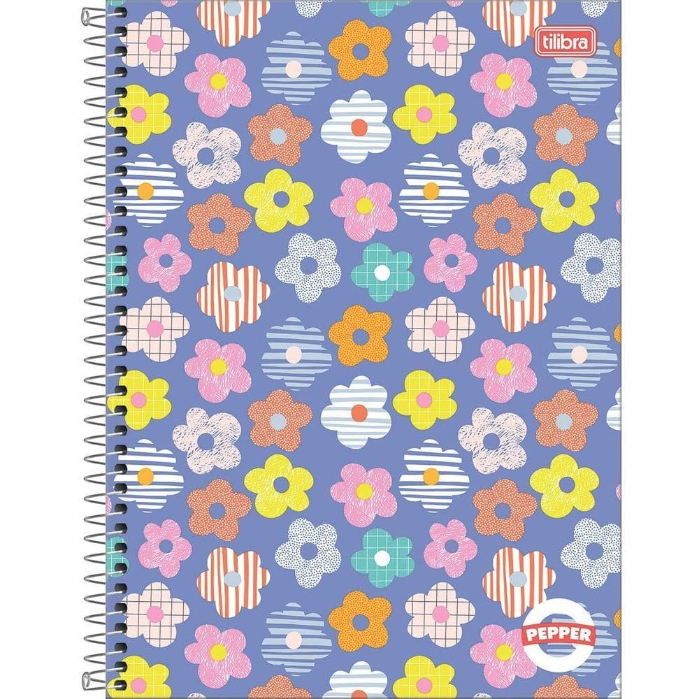 Caderno 1x1 Univ. Pepper 80Fls 179914 Capa 8 - Tilibra