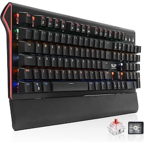 Teclado Mecânico Gamer Switch Red Led Rgb KP-TE121