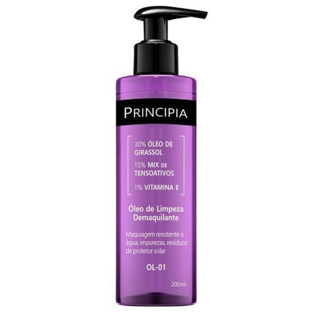 Óleo de Limpeza OL-01 Demaquilante 200ml - Principia