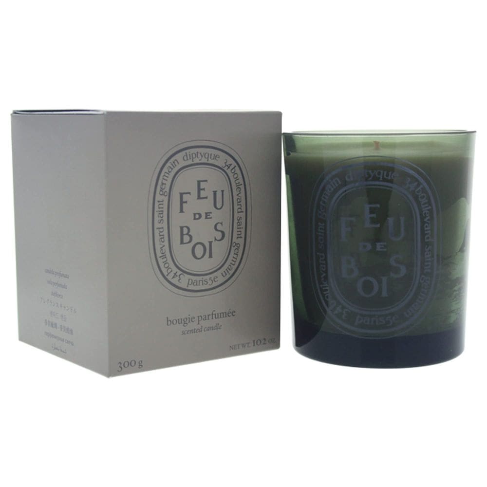 Vela perfumada Diptyque Grey Feu de Bois Red 300g