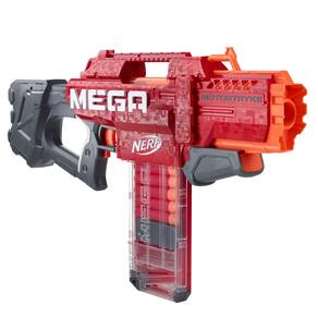 Blaster Nerf Mega Motostryke motorizado com 10 dardos e clipe