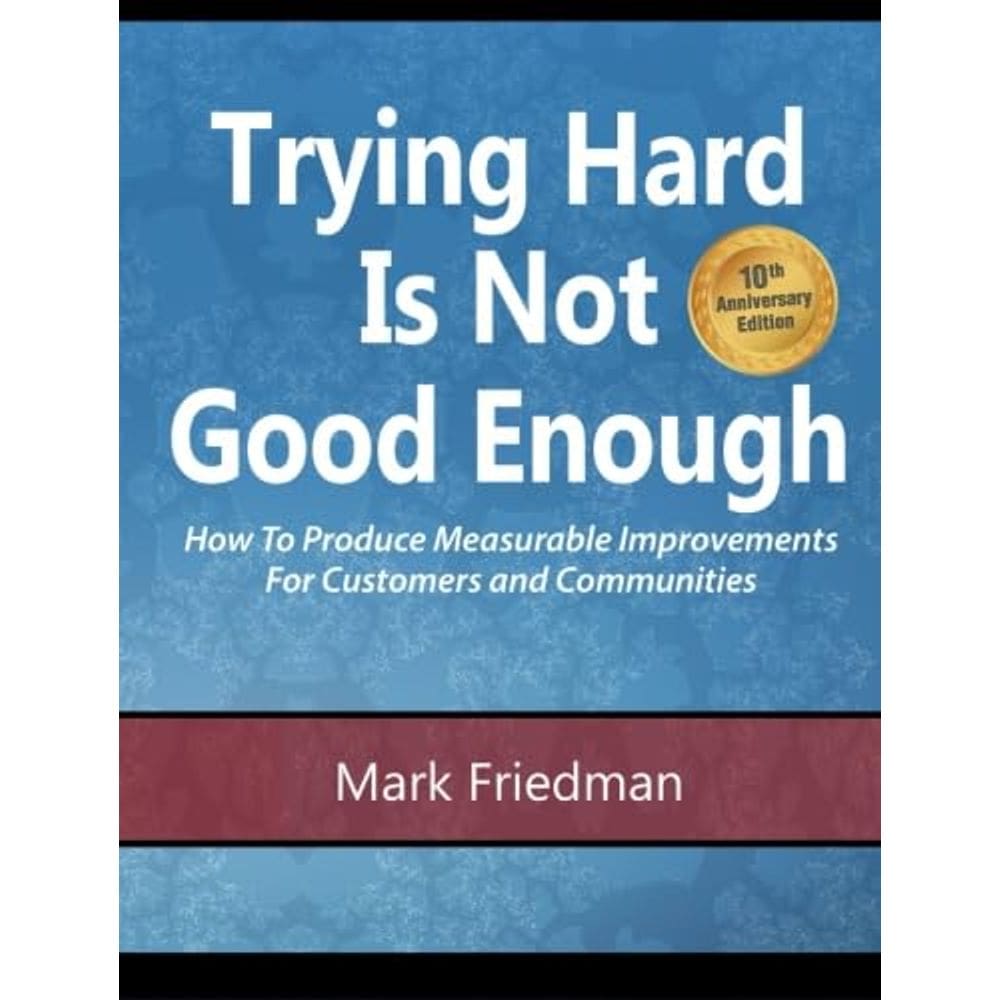 Livro Trying Hard Is Not Good Enough, edição do 10º aniversário