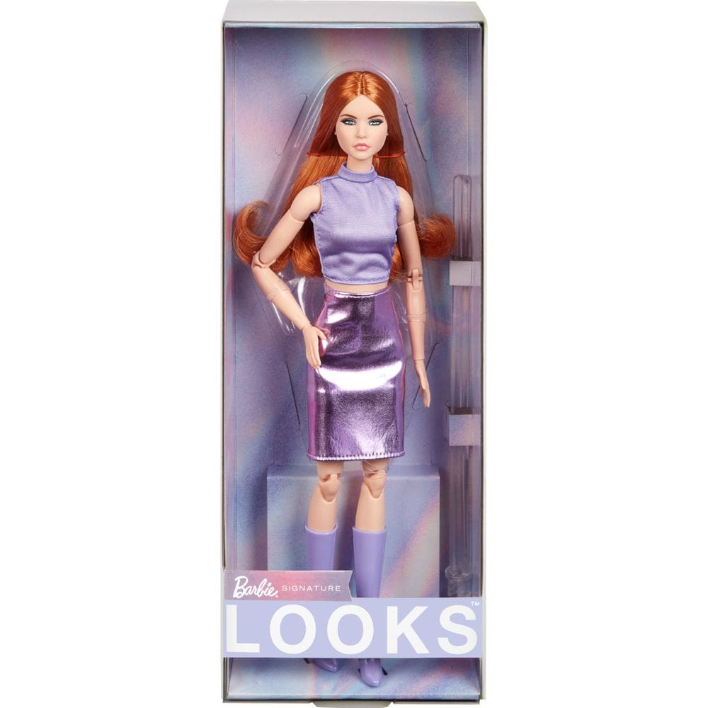 Boneca Barbie Looks colecionável nº 20 com cabelo ruivo e moda