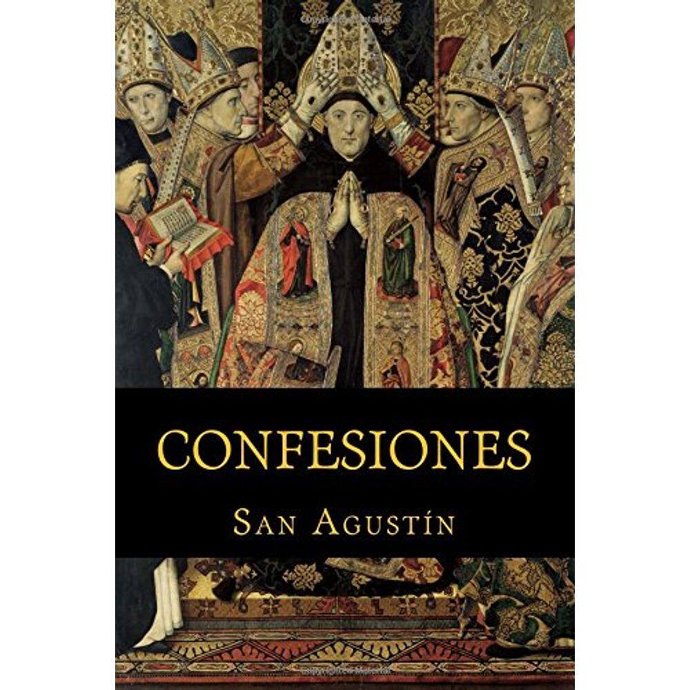 Livro Confissões de San Agustin, edição em espanhol