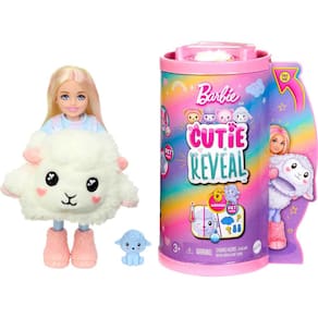 Boneca Barbie Chelsea Cutie Reveal de brinquedo com acessórios de 3 a 7 anos