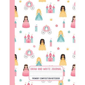 Caderno de composição Draw and Write Journal Genérica Grades K-2