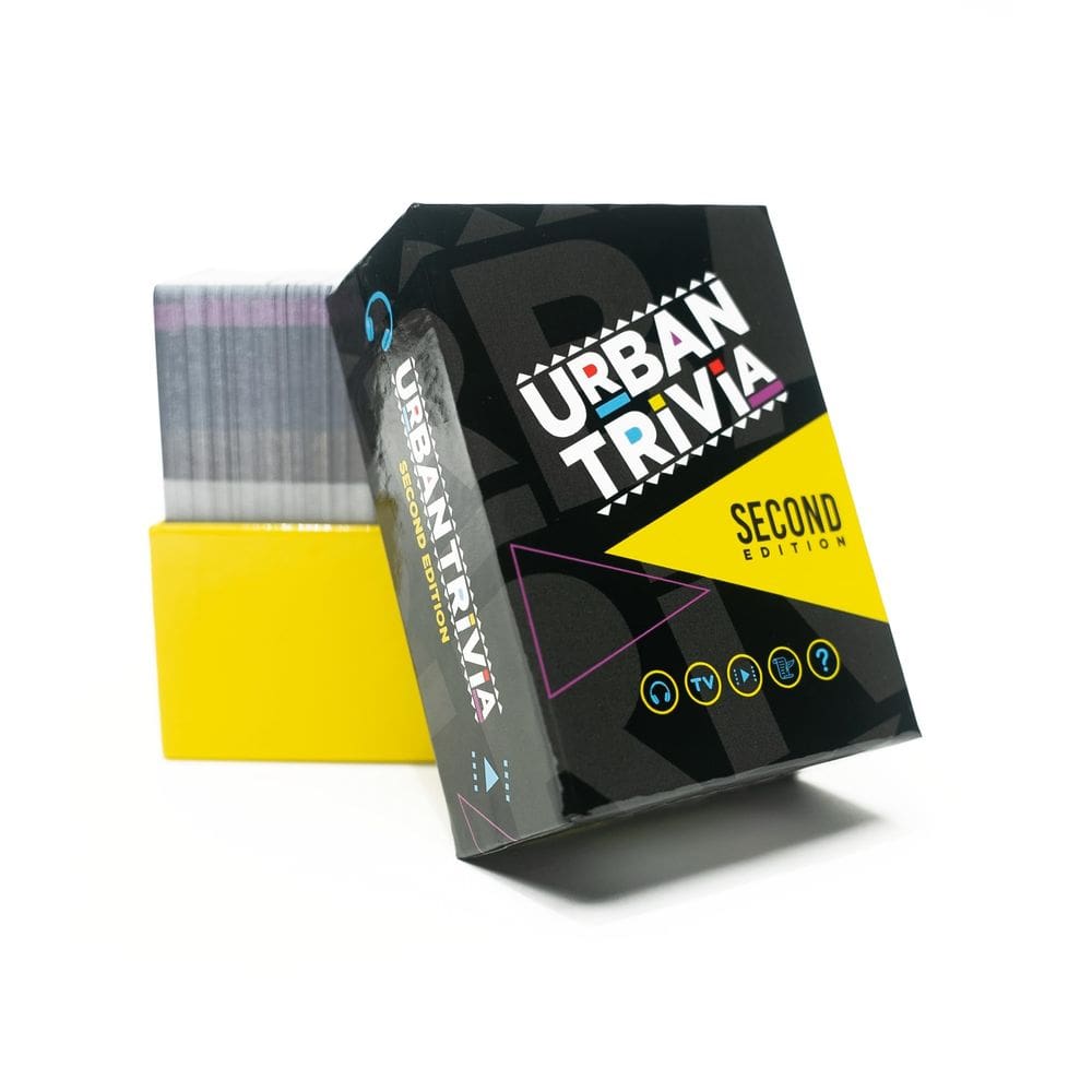 Jogo de curiosidades Urban Trivia 2ª edição do jogo de cartas pretas