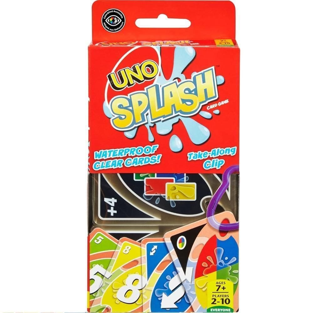 Uno Jogo De Cartas Splash - Mattel