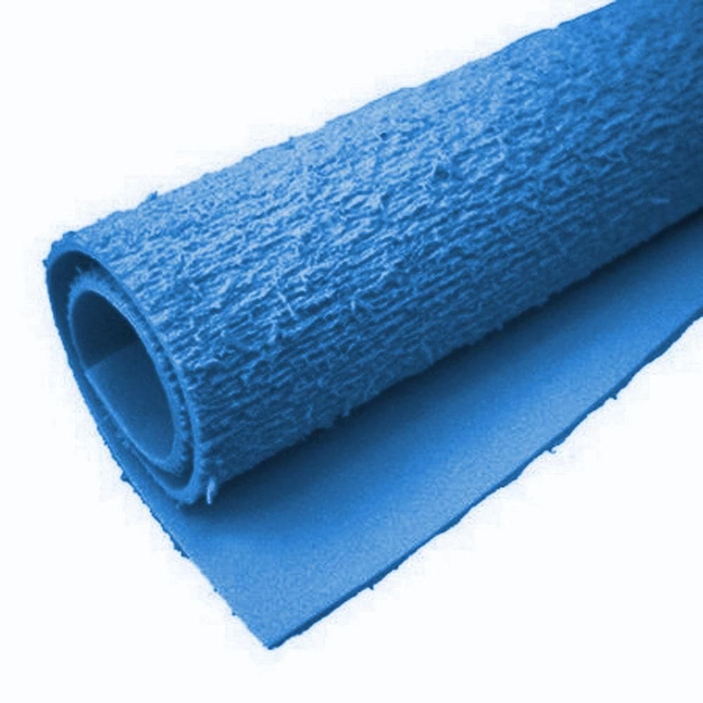 EVA Atoalhado Rolo 40x48 cor Azul Escuro 4527 - EVAMAX